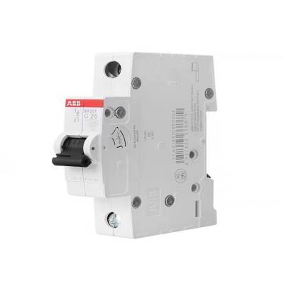 abb微型断路器s201d63空气开关1p家用2p保护器额定电流63a下单发货