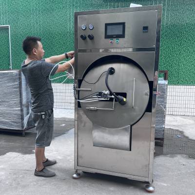 满盛大型全自动自动炒货机 PVC玩具零配件滚漆机