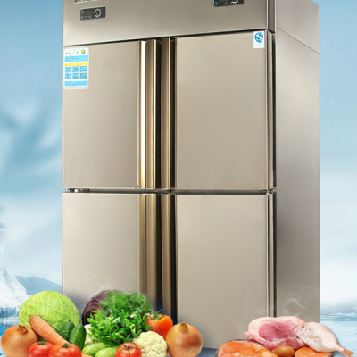 南充爱雪冷冻冰箱四门商用冷冻柜供应