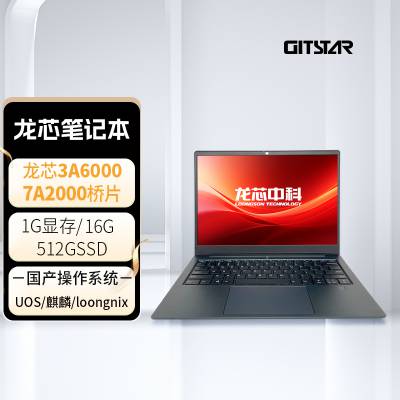 国产龙芯3A6000笔记本电脑GEC-3003轻薄商务办公本