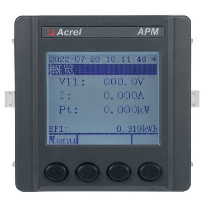 安科瑞高精度多功能电表APM510 可支持profinet/TCP/4G/NB通讯