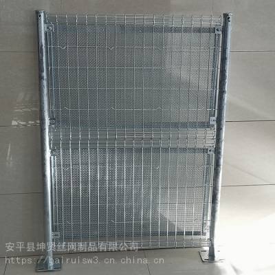 加密网防抛网 桥梁安全防护网 双圈桥梁防护网 坤贤丝网