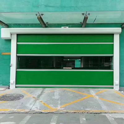 天津铭旺达 电子工厂 无尘车间 硬快滚筒高速地磁工业门