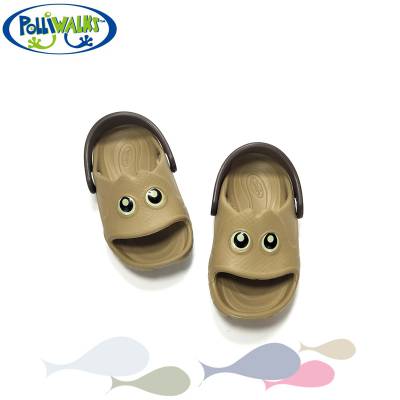 2020新款polliwalks童鞋卡通时尚洞洞鞋户外休闲沙滩鞋防滑儿童拖鞋可爱宝宝凉鞋夏爆款