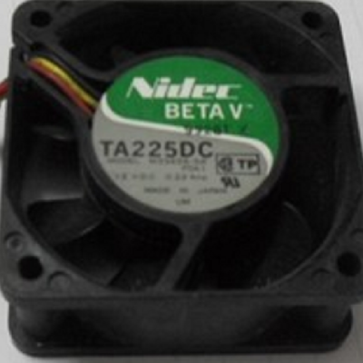 Nidec TA225DC M33455-16 12VDC 0.22A 6025双滚珠散热风扇