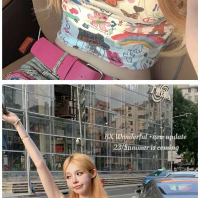 女装微胖辣妹装上衣沈阳尾货批发哪里便宜大码短袖T恤直播供货