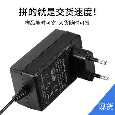 现货欧规12V2A电源插头 24W足功率 GS认证ce按摩仪开关电源适配器