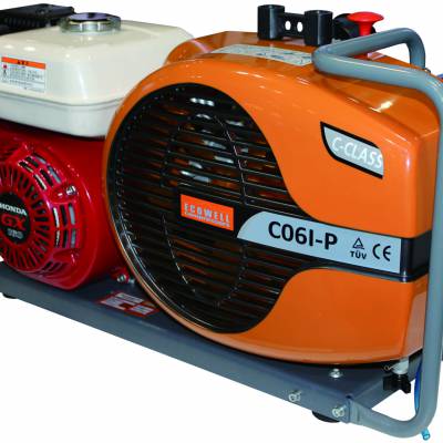 compwelll110g充气泵汽油驱动移动式空气压缩机