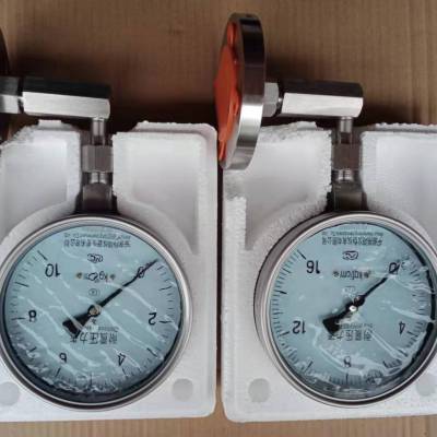 内蒙古锡林郭勒盟多伦YXC系列磁助电接点压力表-隔膜耐震电接点压力表不锈钢316材质