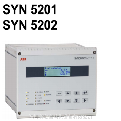 ABB同期装置SYN5202同步控制器DCS 质量品质优势好价