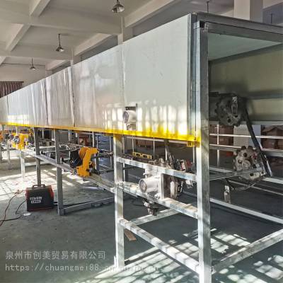 宠物狗脚套设备创美10米浸胶机产量大