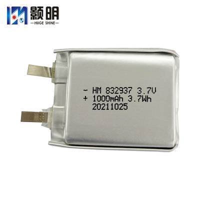 832937锂电池3.7V1000mAh***仪 导航仪 PSP 游戏机 早教机电池