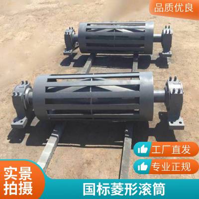 鑫文浩输送陶瓷包胶传动改向滚筒型号500到1400产厂家