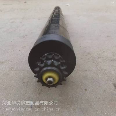 自由滚动无动力滚筒托辊流水线工作滚筒