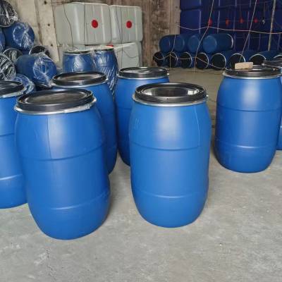 30升50升200L法兰桶塑料桶化工工业泔水沤肥发酵加厚密封铁箍桶