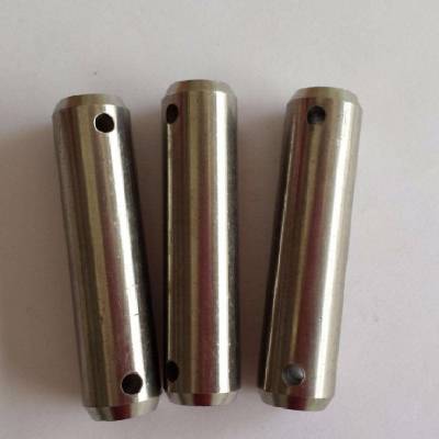 发黑gb882铁销轴 平头带孔销轴 定位销钉带孔螺栓插销