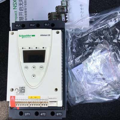 施耐德软启动器ATS48D62Q，62A,重载30KW，230-415V