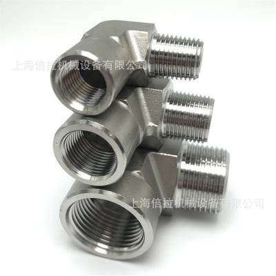 SUS304内外丝弯头R3/4"*Rc3/4"（锻压件）45°TENHEFLOW