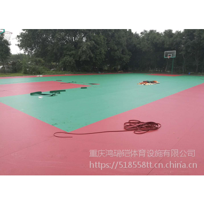 篮球场4.5mm厚PVC地板，石家庄“英利奥”牌YLA-9967型防静电静音地板