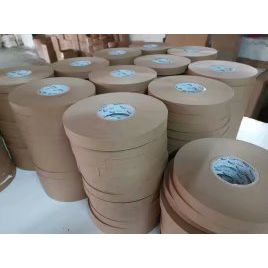 牛皮纸冷压胶带用于金属化薄膜电容掩蔽喷金