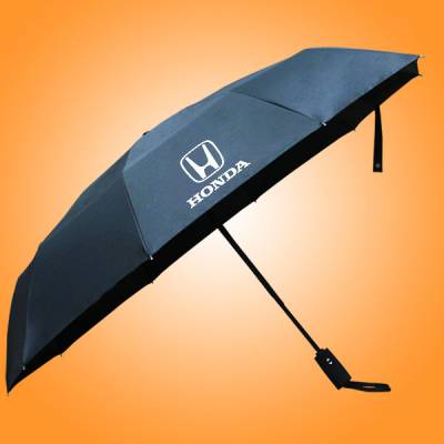 自开收礼品伞三折广告伞 全自动三折伞 自开收广告雨伞