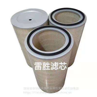 除尘滤芯 多规格螺杆吊装除尘滤芯 过滤器滤芯可定制 雷胜滤芯