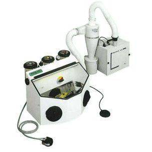 代理日本ASCON厚地铁工小型喷砂机problast桌上喷砂