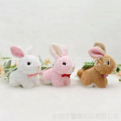 外贸毛绒玩具挂件 毛绒玩具兔子公仔挂件 欢迎来图订做