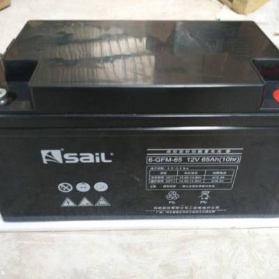 风帆蓄电池6-GFM-65 铅酸免维护 12V6***H/UPS专用蓄电池