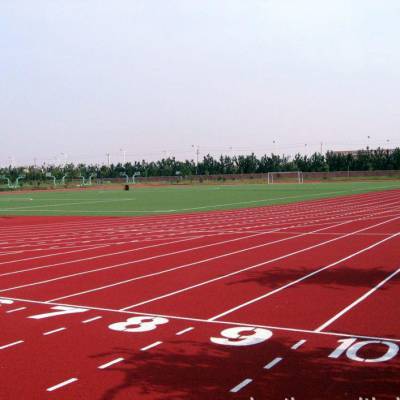 室外运动面层塑胶跑道施工