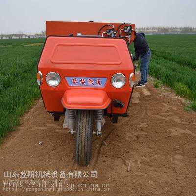 鑫明制造 撒草种子的抛洒机 多功能撒肥车 小型干湿二用的撒粪车