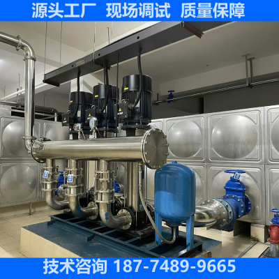 寻乌县赣州高层无负压供水设备变频成套给水设备一体化
