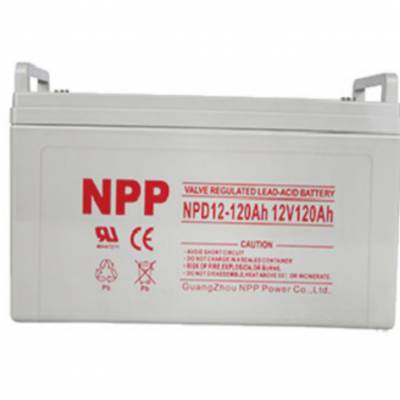 NPP耐普HR12475W-FR 12V13***H铅酸免维护蓄电池防卫系统