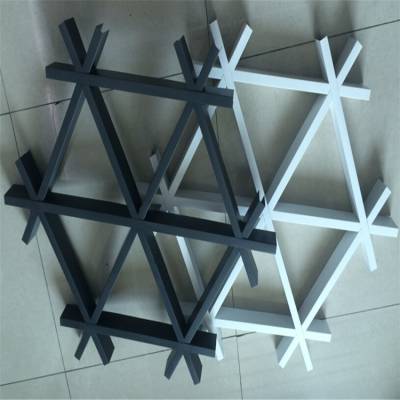 北京三角格栅供应商 六角铝格栅定制