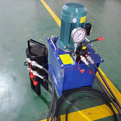 丽江市钢筋连接机 小型钢筋冷挤压机 电动两道压纹挤压机