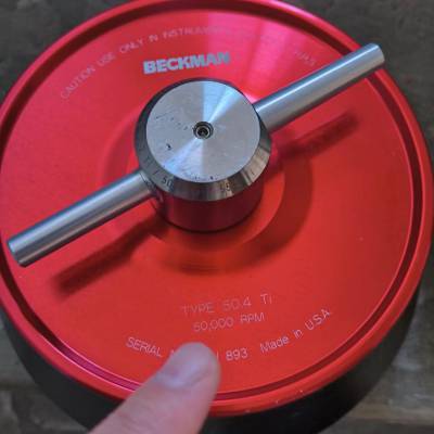 贝克曼beckman超速离心机定角转头Type50.4Ti二手现货