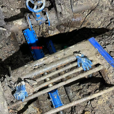 DN80*1000钢管加长哈夫节 钢塑哈夫节厂家 化工管道堵漏夹具