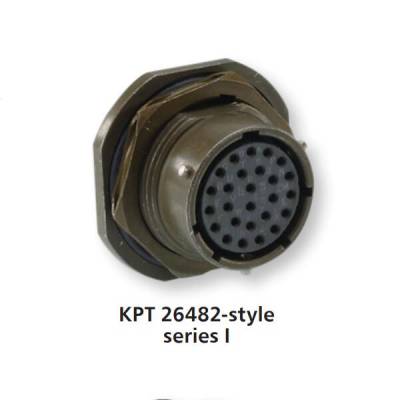 KPT07A22-55P六角螺帽KPSE01F22-21P环形ITT CANNON连接器