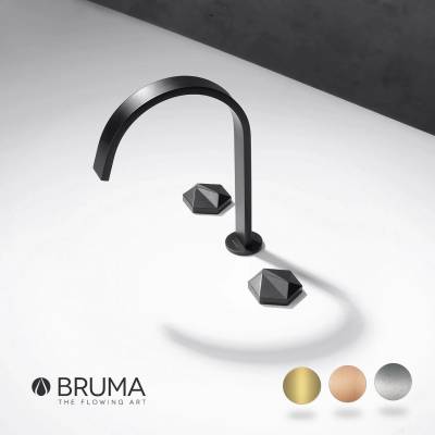 葡萄牙Bruma浴室水***洁具Utopia系列冷热黄铜进口产品