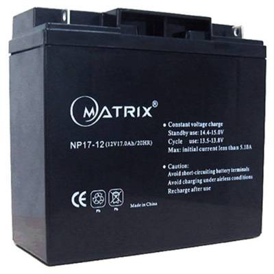 MATRIX蓄电池NP18-12矩阵铅酸蓄电池12V18AH仪器 直流屏配套