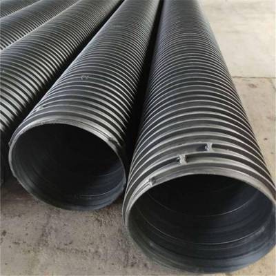 hdpe塑钢缠绕排水管厂家dn800江西价格连接卡箍复合管道