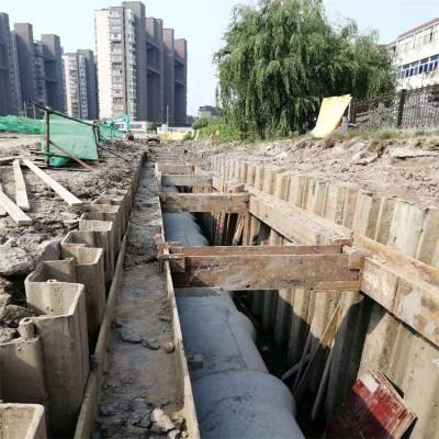 扬州拉森钢板桩围堰基坑钢板桩施工报价