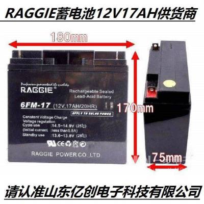 RAGGIE6FM-17 12V17AH/20HR̫UPS/EPSֱӪ