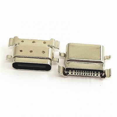 USB TYPE-C 12P防水母座 沉板0.8 1.2 1.6mm 贴片SMD接口 拉伸外壳