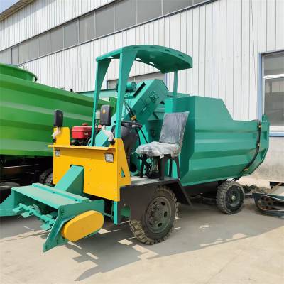 牛舍粪便清理机械 自走式柴油清粪车 养殖场设备吸污车