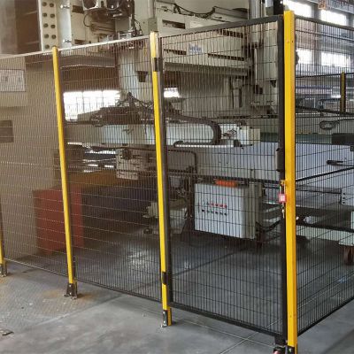 喷涂车间隔离网 机器人防护网 工业护栏网 科尔福供应