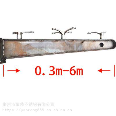 超市镀锌H型建筑雨搭钢梁 2000MM幕墙主体铁钢梁 供应