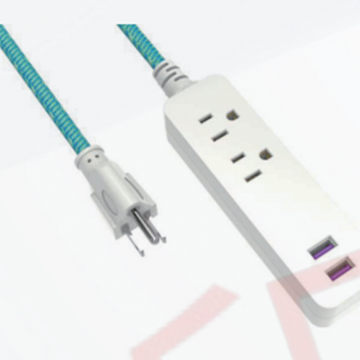 供应 ETL认证 16AWG/3C 14AWG/3C 125V 带USB 拖线板