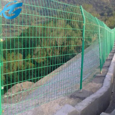 拓耀 低碳钢丝焊接 绿色1.8米高水源地库区隔离防护栏
