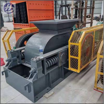 小型对辊破碎机 矿山卧式双转子制砂机 双辊式石料粉碎机